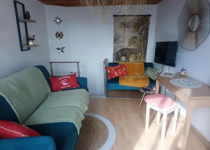 A 200m De La Plage, Charmante Petite Maison De * 莱萨布勒-多洛讷